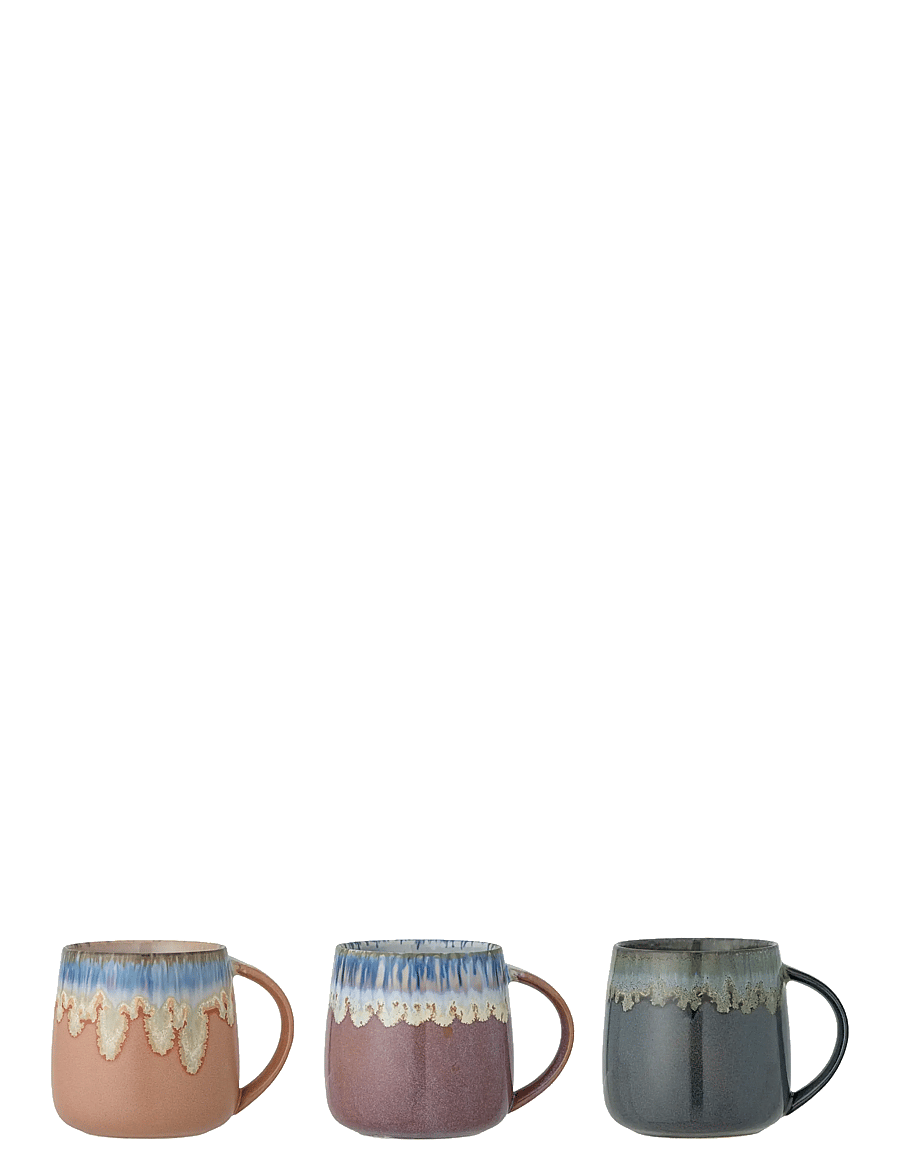 Bloomingville - Cloe Mug, Rose, Stoneware - teetassid - pink - 2