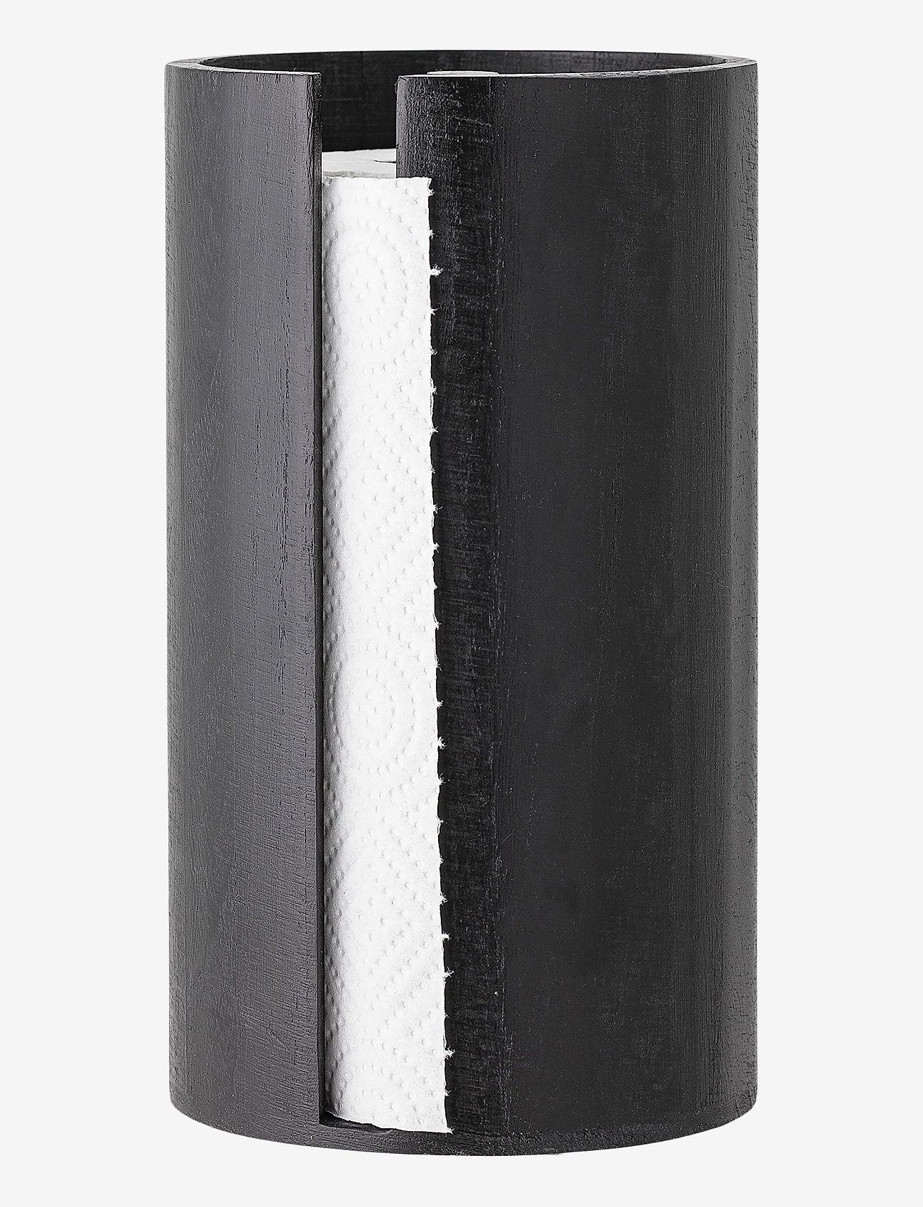 Bloomingville - Edla Kitchen Paper Stand - tørkerullholdere - black - 0