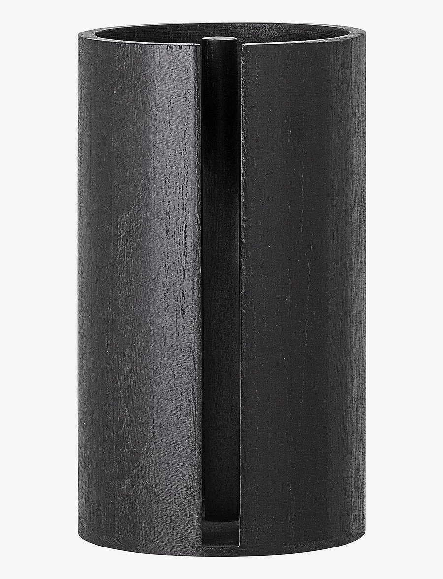 Bloomingville - Edla Kitchen Paper Stand - majapidamispaberi hoidjad - black - 3