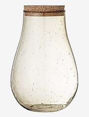 Bloomingville - Casie Jar w/Lid - kitchen jars - brown - 0