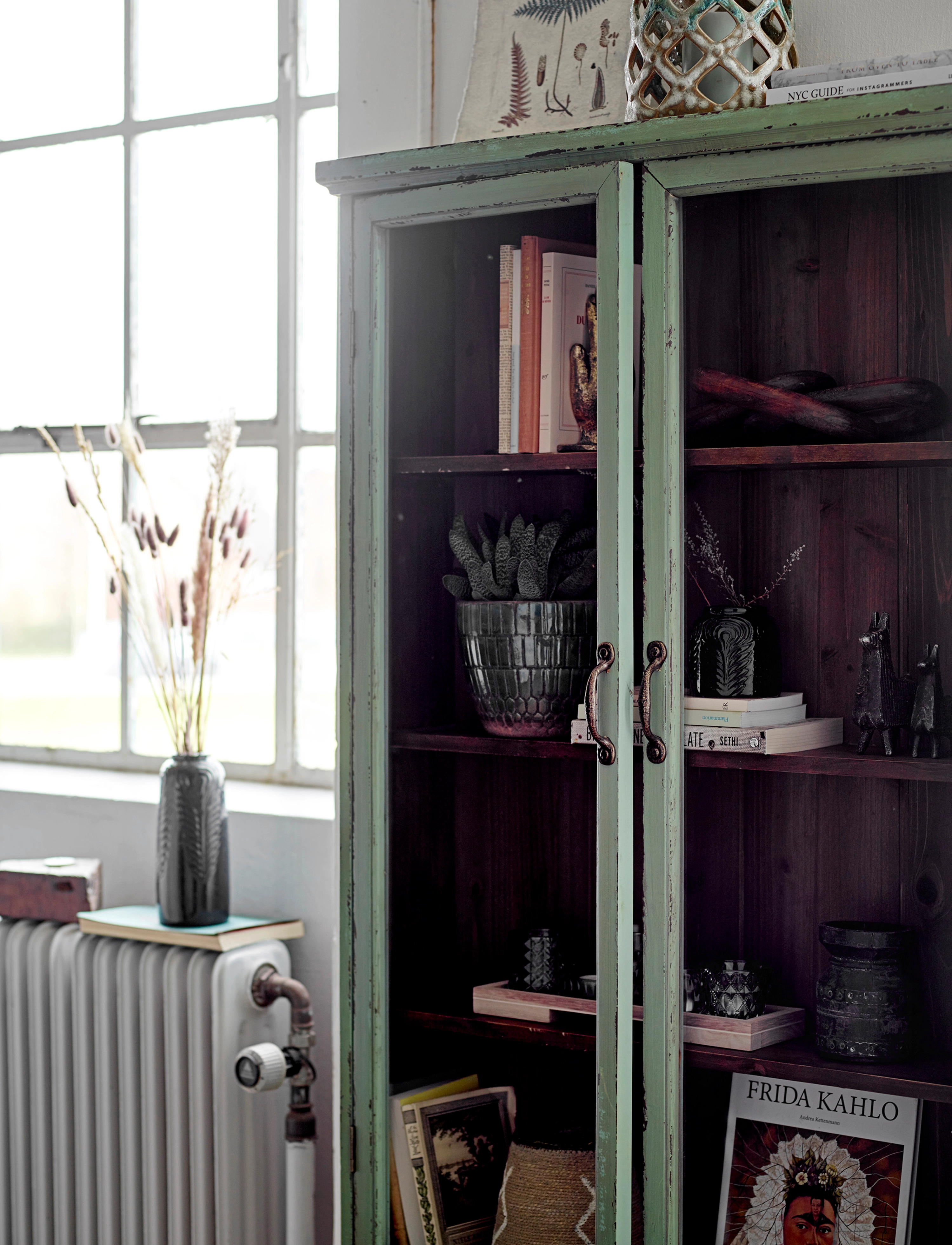 Bloomingville - Hazem Cabinet - skåp - green - 5