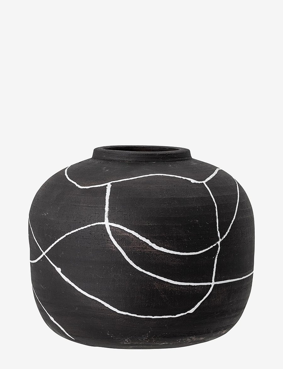 Bloomingville - Niza Vase - vaasid - black - 1