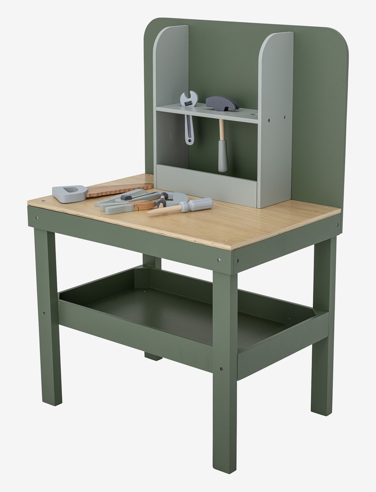 Bloomingville - Bubba Toy Workshop, Green, MDF - mänguasjade tööriistad - green - 1