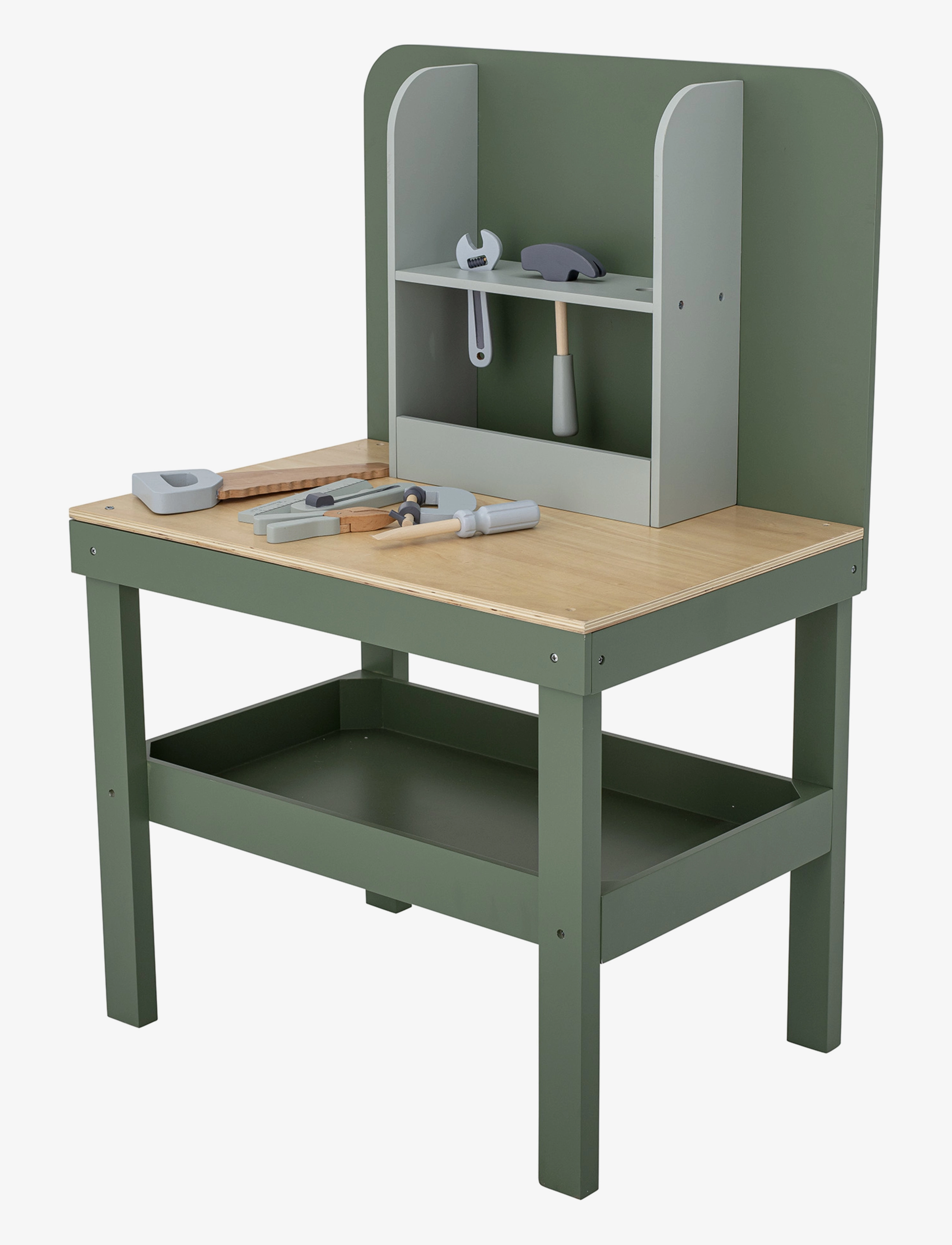 Bloomingville - Bubba Toy Workshop, Green, MDF - Žaisliniai įrankiai - green - 1