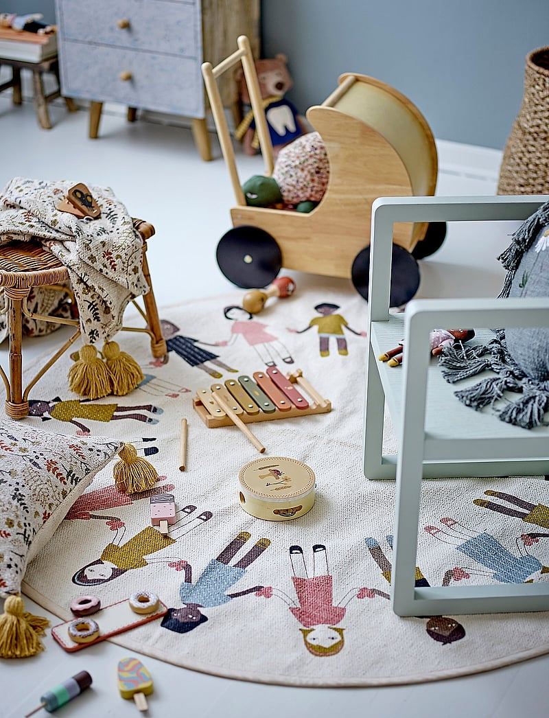 Bloomingville - Filipa Throw, Yellow, Recycled - decken - yellow - 3