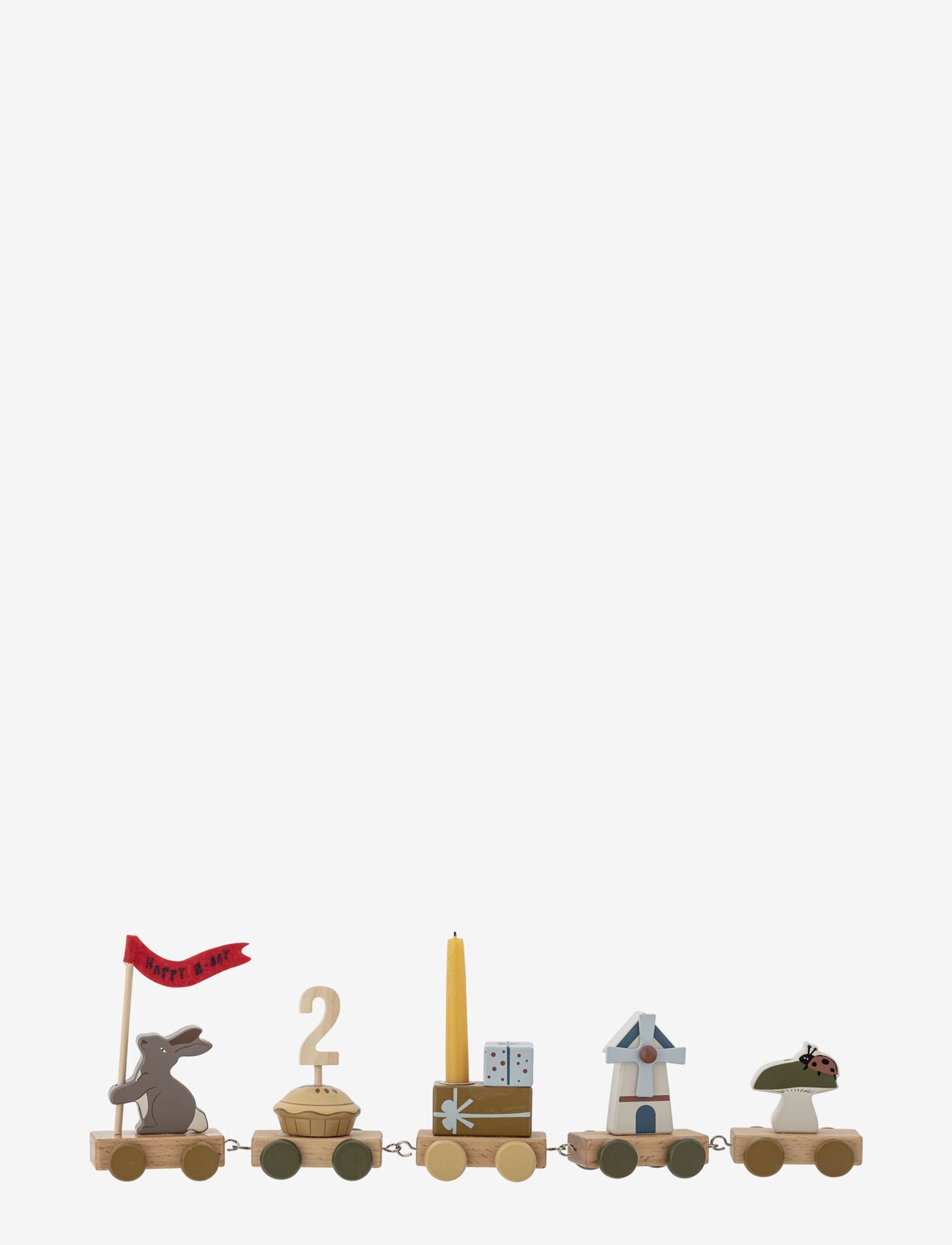 Bloomingville - Alfi Birthday Decoration - festartiklar - brown - 1