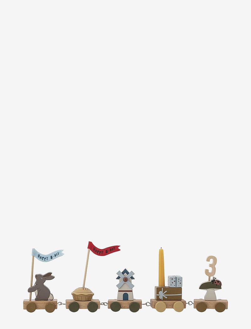 Bloomingville - Alfi Birthday Decoration - partybedarf - brown - 2