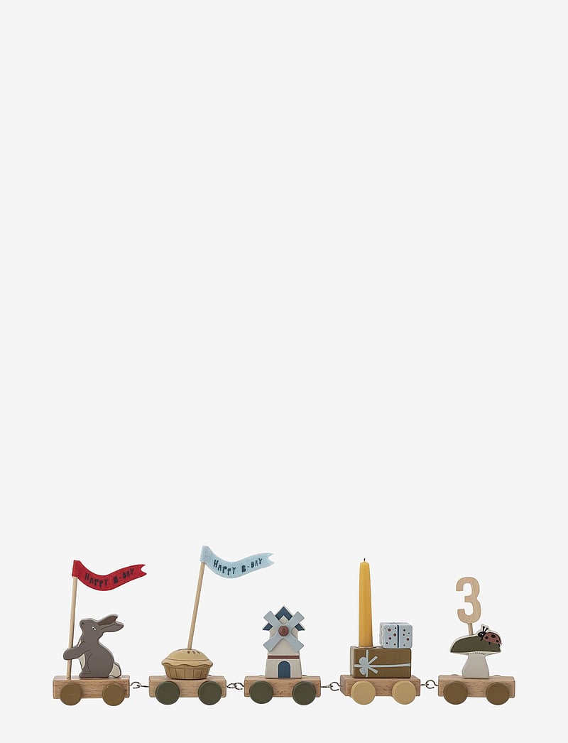 Bloomingville - Alfi Birthday Decoration - partybedarf - brown - 3