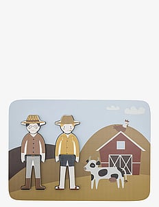 Bloomingville Dylan Puzzle - Kinginõuanded - BROWN / brown