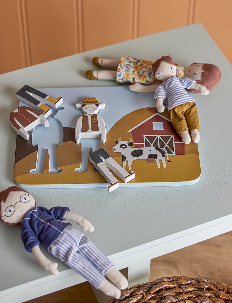 Bloomingville - Dylan Puzzle - holzpuzzle - brown - 2