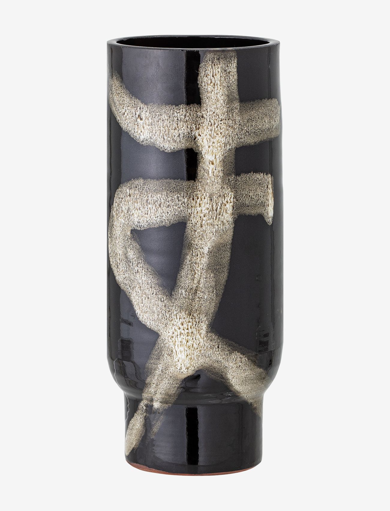 Bloomingville Vefa Vase, Sort, Terrakotta, Vases, Sort, Str: ONE SIZE
