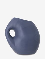 Bloomingville - Asya Vase, Blå, Stentøj - store vaser - blue - 3