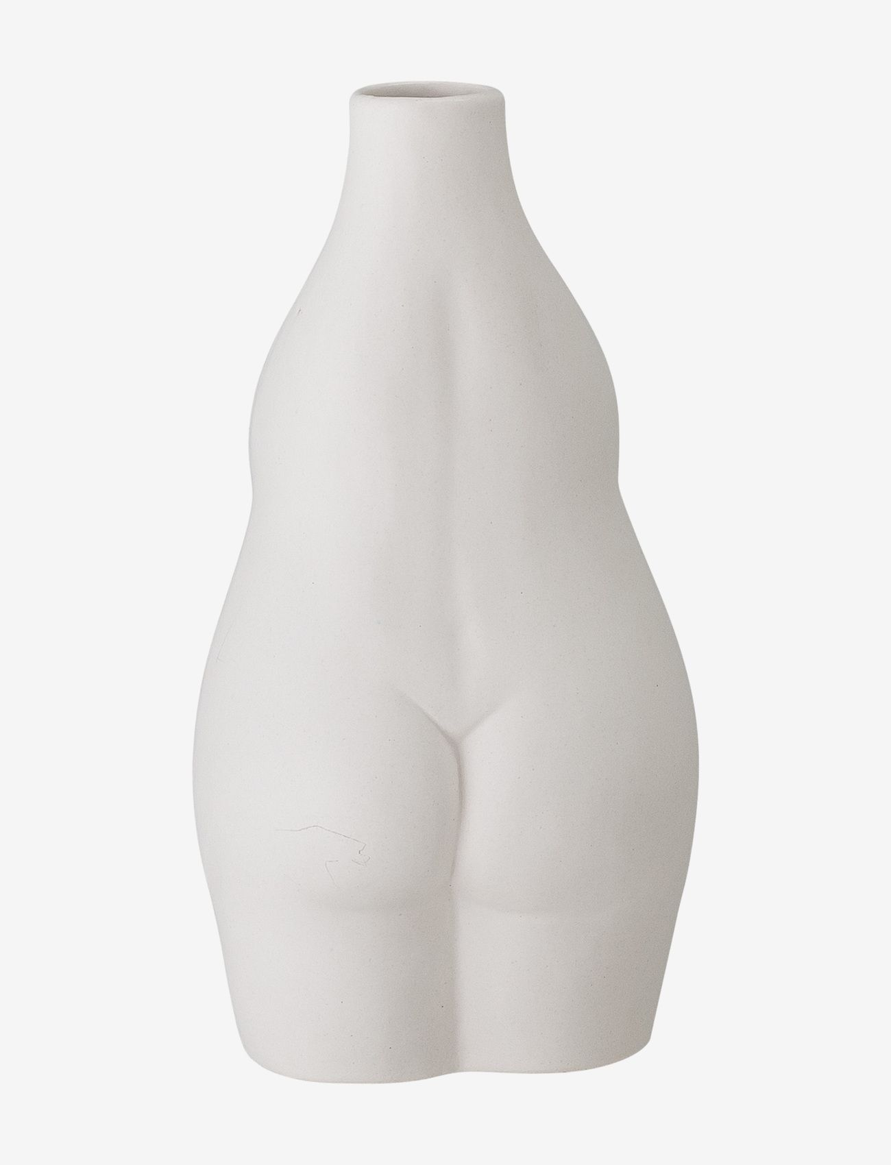 Bloomingville - Elora Vase, Hvid, Stentøj - vases - white - 3
