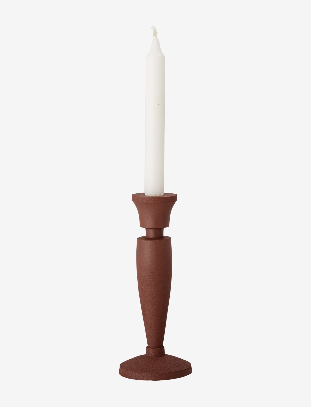 Bloomingville Isel Lysestage, Orange, Aluminium, One Size, Brown, Lysestager & Lanterner > Lysestager, Unisex