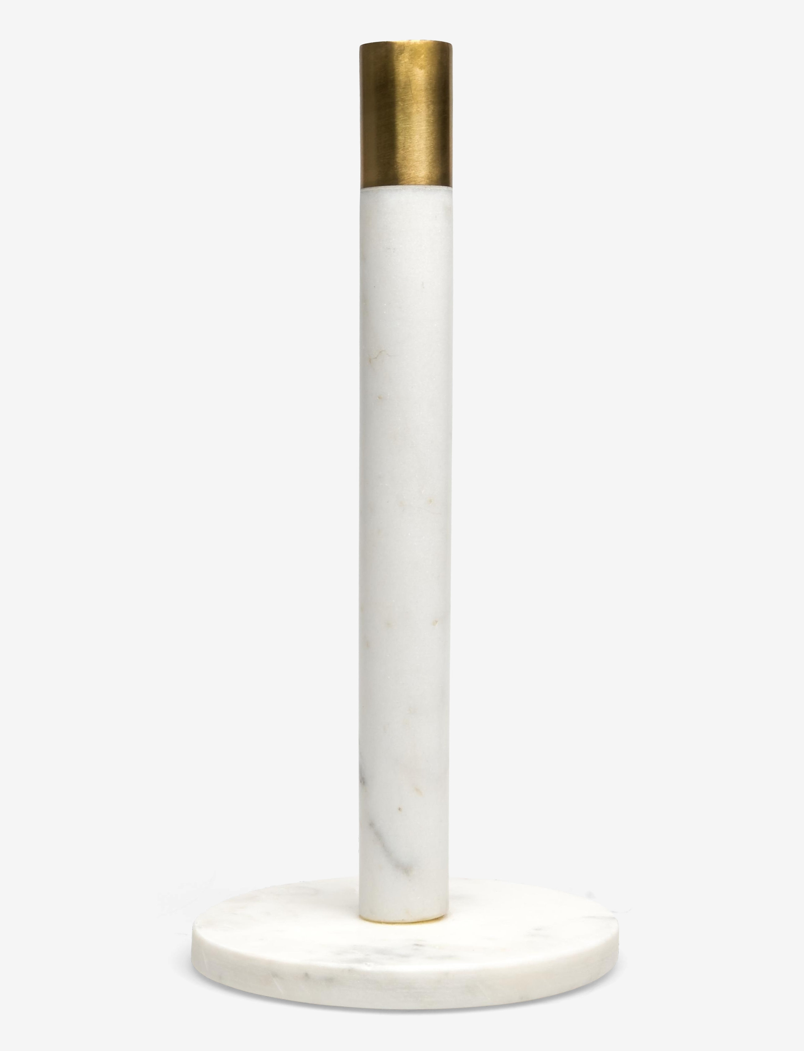 Bloomingville Emira Køkkenrulleholder, Hvid, Marmor, Household Paperholder, Hvid, Str: ONE SIZE