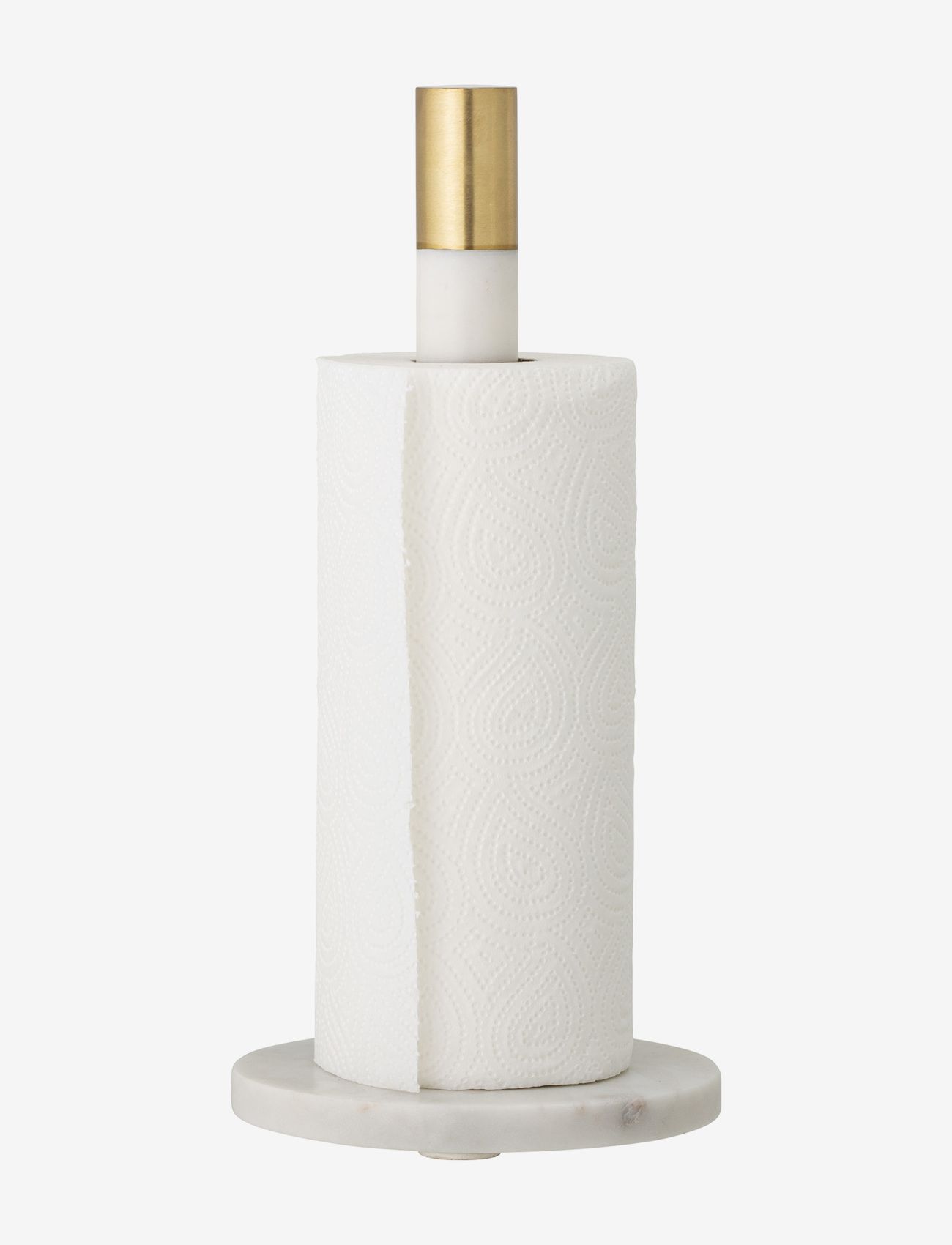 Bloomingville - Emira Køkkenrulleholder, Hvid, Marmor - køkkenrulleholdere - white - 2