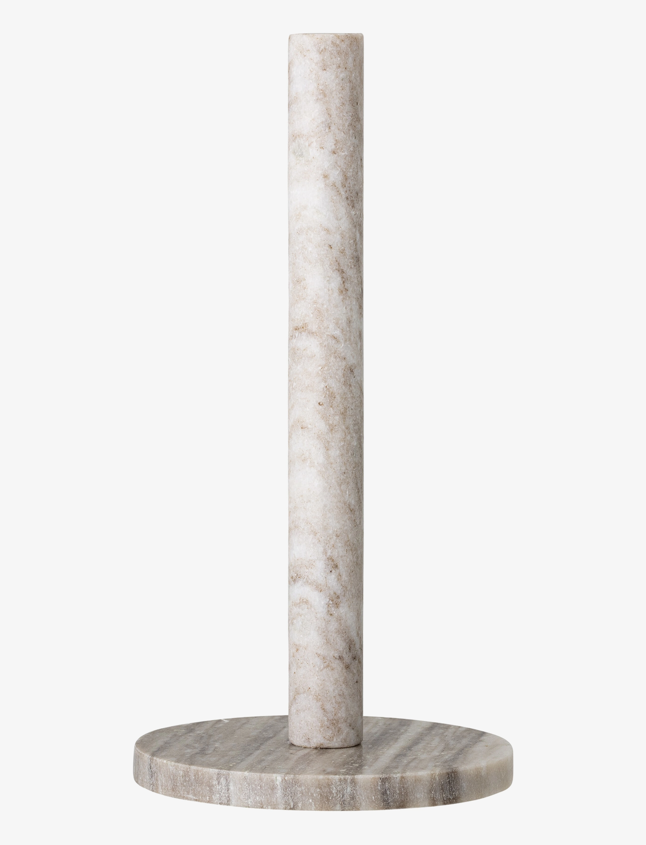 BLOOMINGVILLE Emy Køkkenrulleholder, Natur, Marmor Grau - H30CM - Unisex
