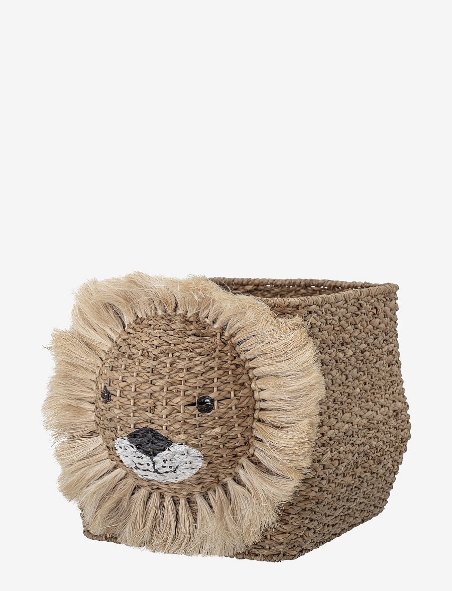 Bloomingville - Harrison Storage Basket, Nature, Bankuan Grass - aufbewahrungskörbe - nature - 0