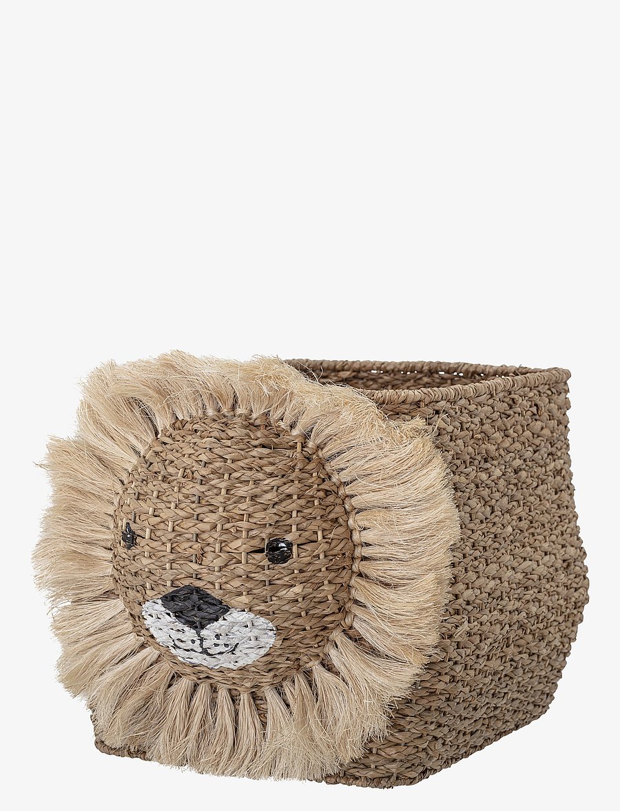 Bloomingville - Harrison Storage Basket, Nature, Bankuan Grass - aufbewahrungskörbe - nature - 1