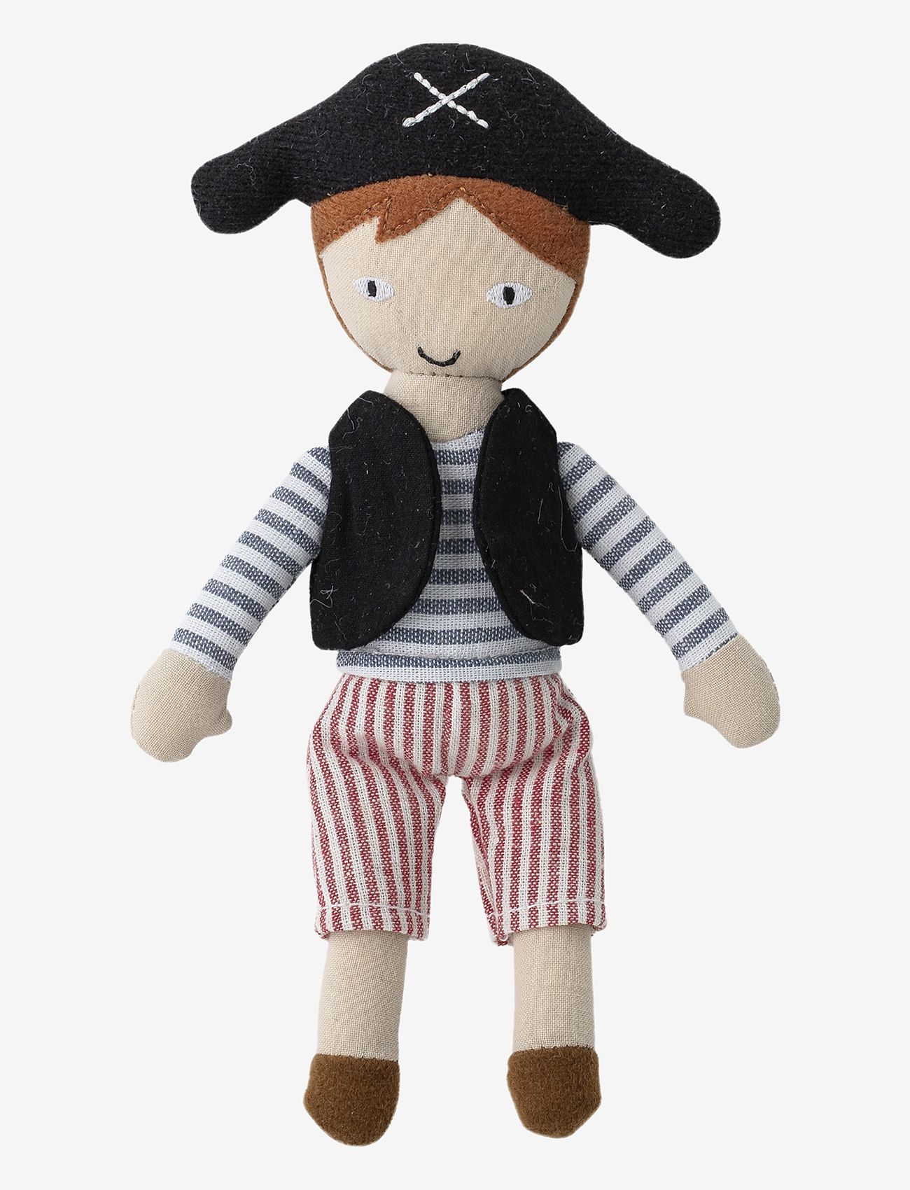 Bloomingville - Kate & Jonah Doll, Blue, Cotton  Set of 3 - puppen - blue - 3