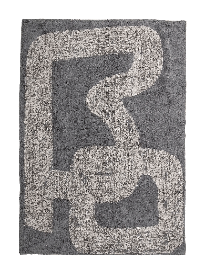Bloomingville - Addo Rug - baumwollteppiche & flickenteppich - grey - 1