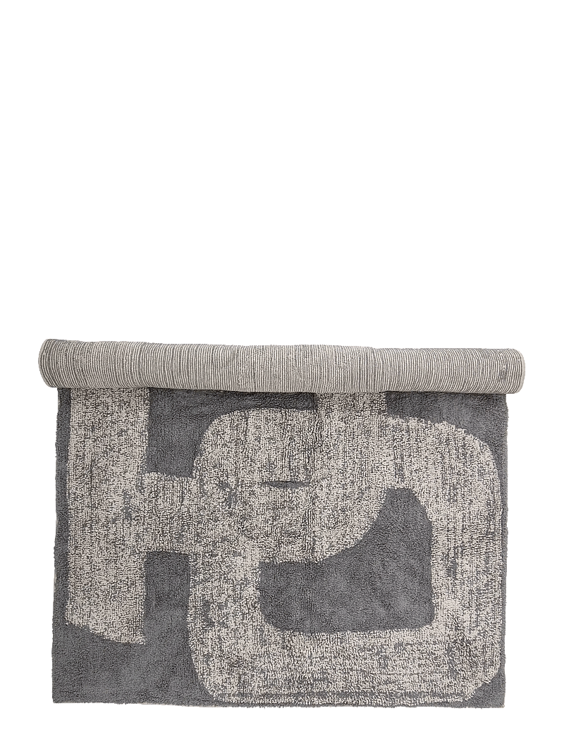 Bloomingville - Addo Rug - baumwollteppiche & flickenteppich - grey - 2