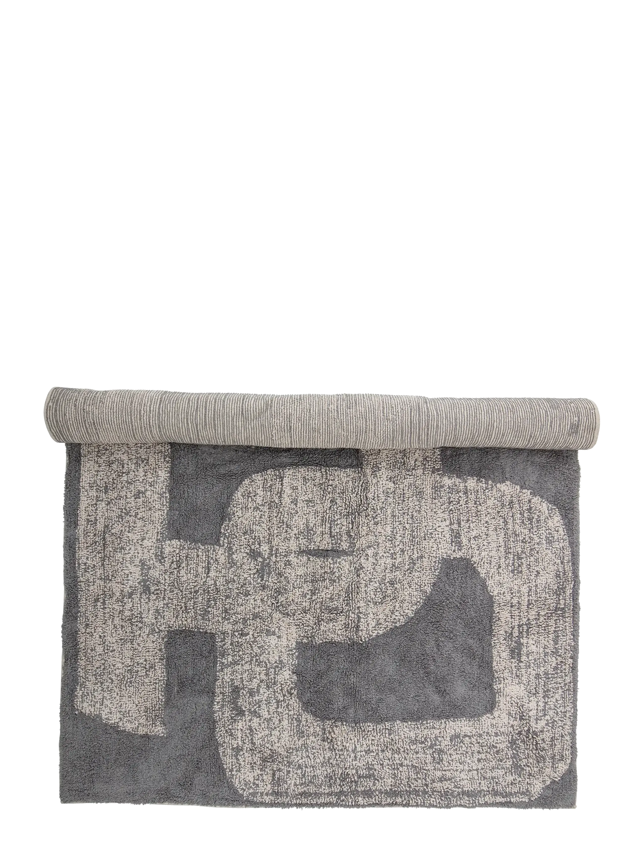 Bloomingville - Addo Rug - bomuldstæpper & kludetæpper - grey - 2