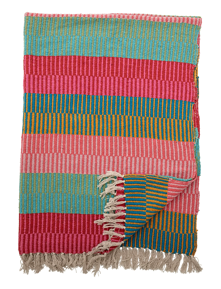 Bloomingville - Isnel Throw - multi-coloured - 1