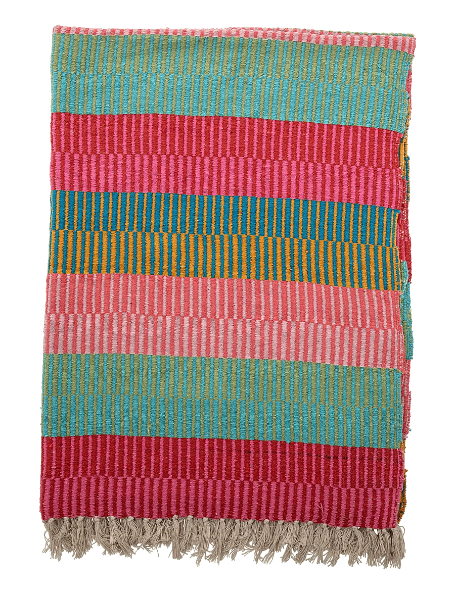 Bloomingville - Isnel Throw - multi-coloured - 2