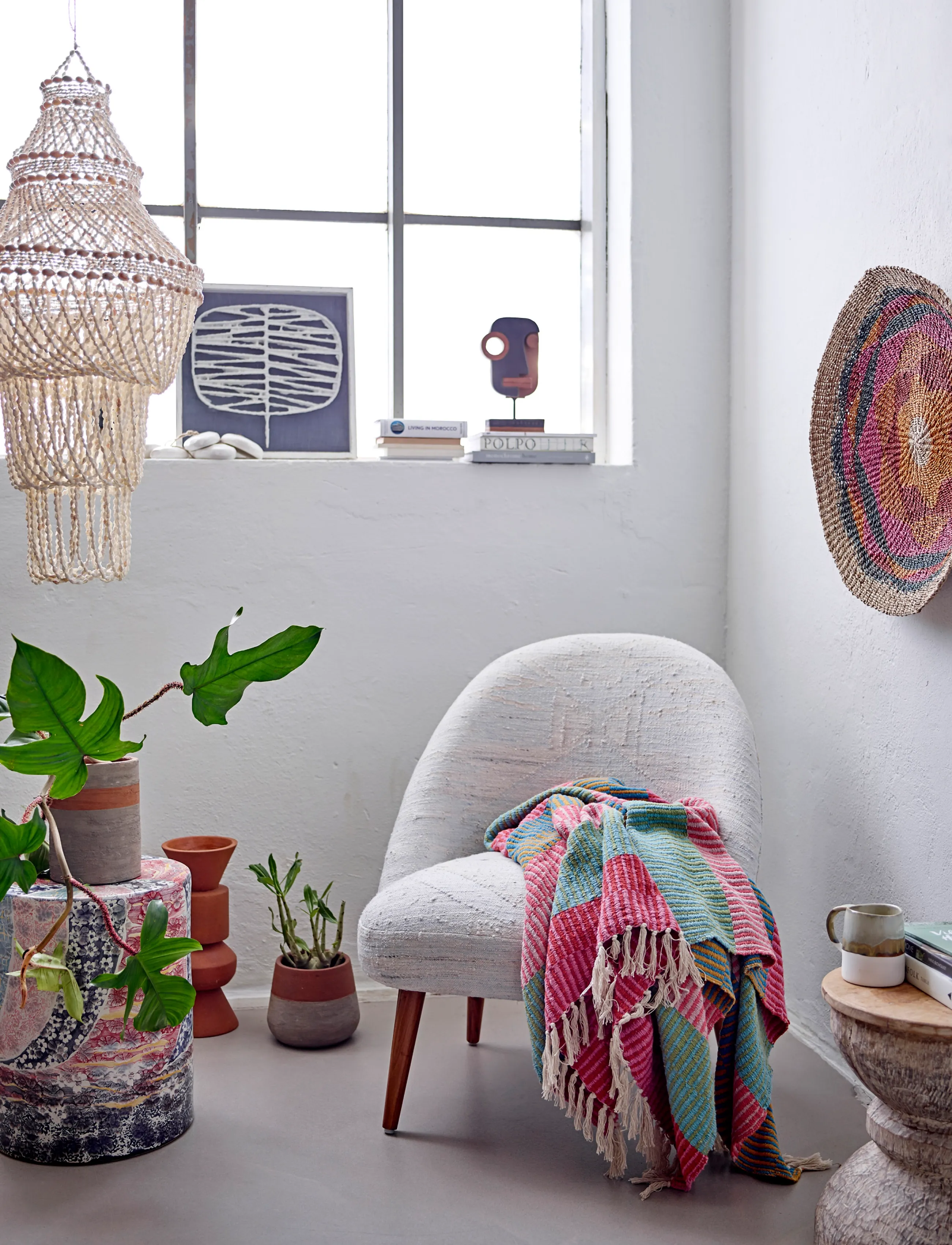 Bloomingville - Isnel Throw - multi-coloured - 4