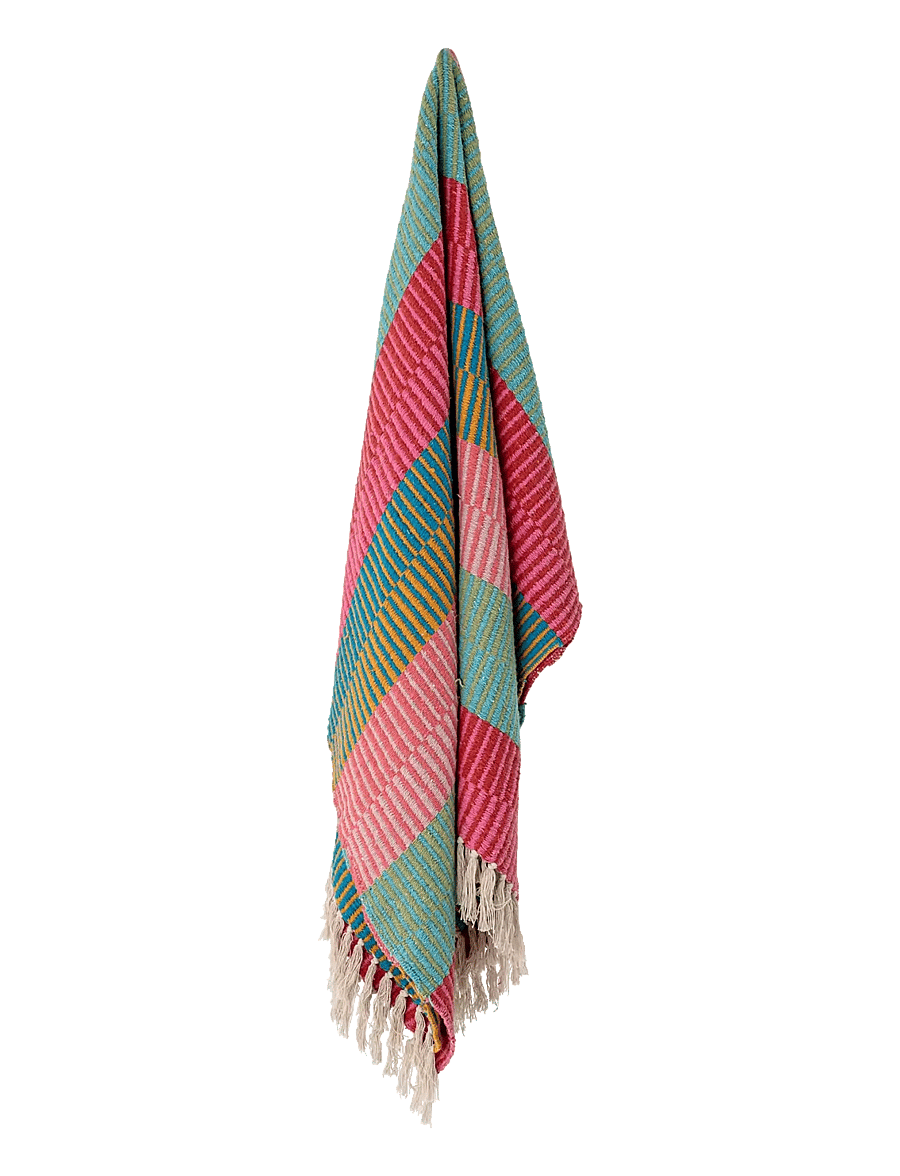 Bloomingville - Isnel Throw - multi-coloured - 3
