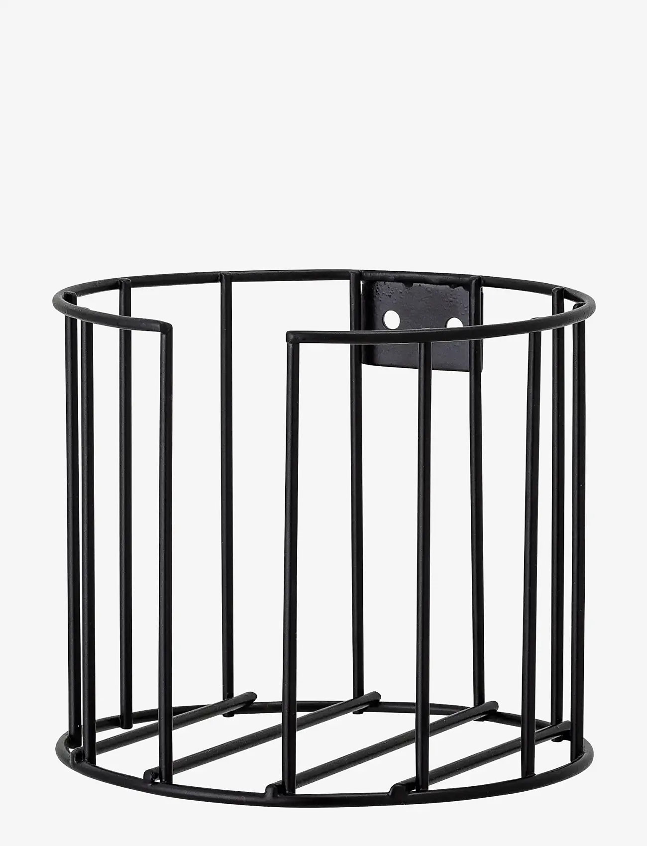 Bloomingville - Klemens Toilet Roll Holder - haken & bügel - black - 0