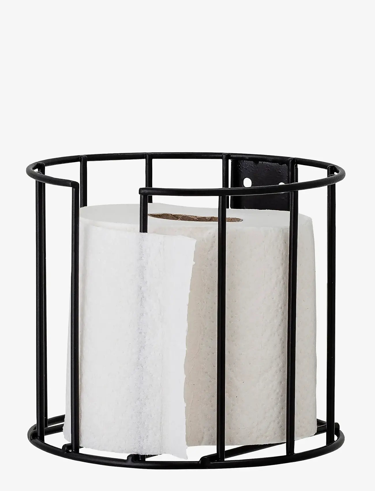 Bloomingville - Klemens Toilet Roll Holder - haken & bügel - black - 1