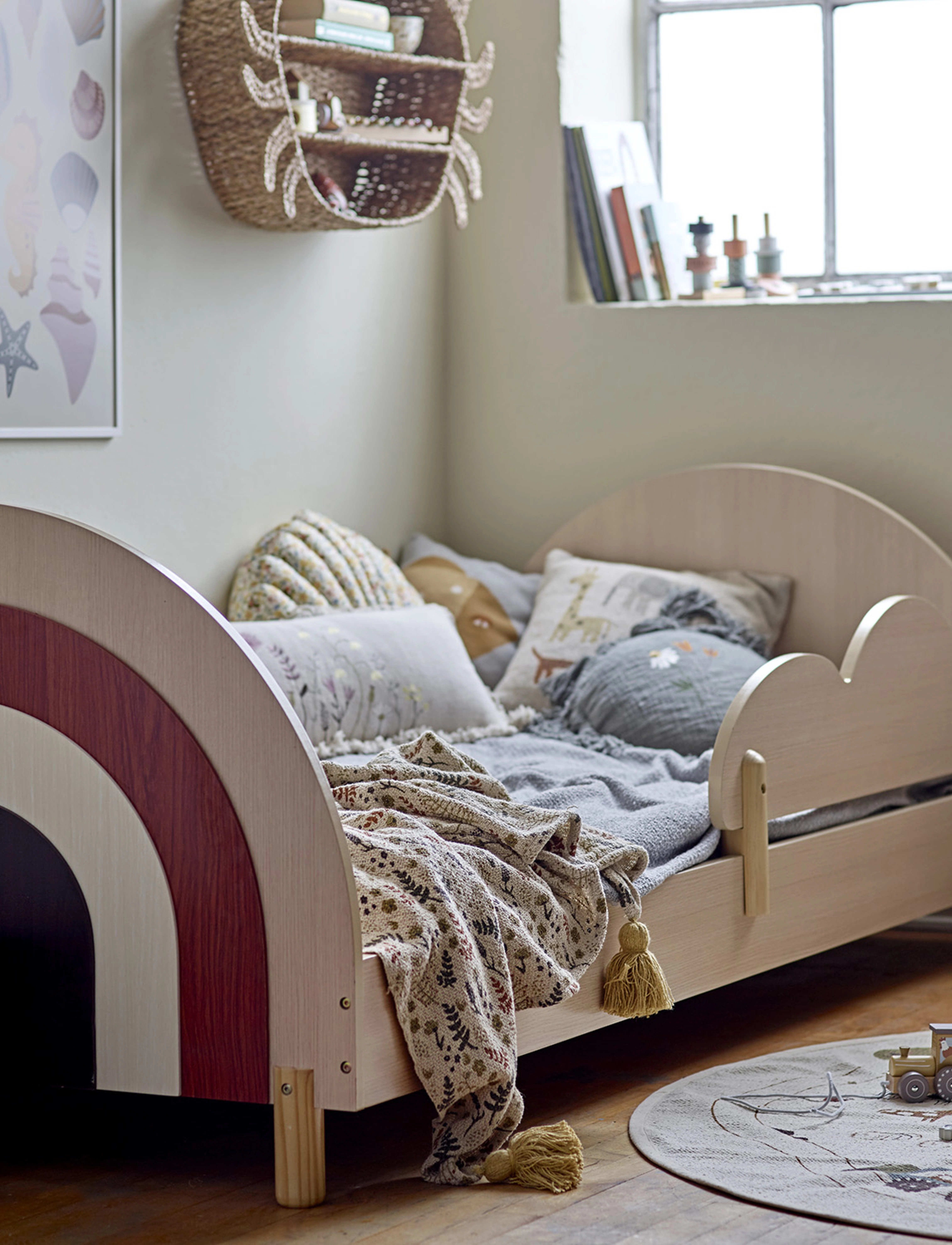 Bloomingville Charli Bed, 70X204X94 cm, Brown, Møbler > Børnesenge Og Tilbehør, Børn