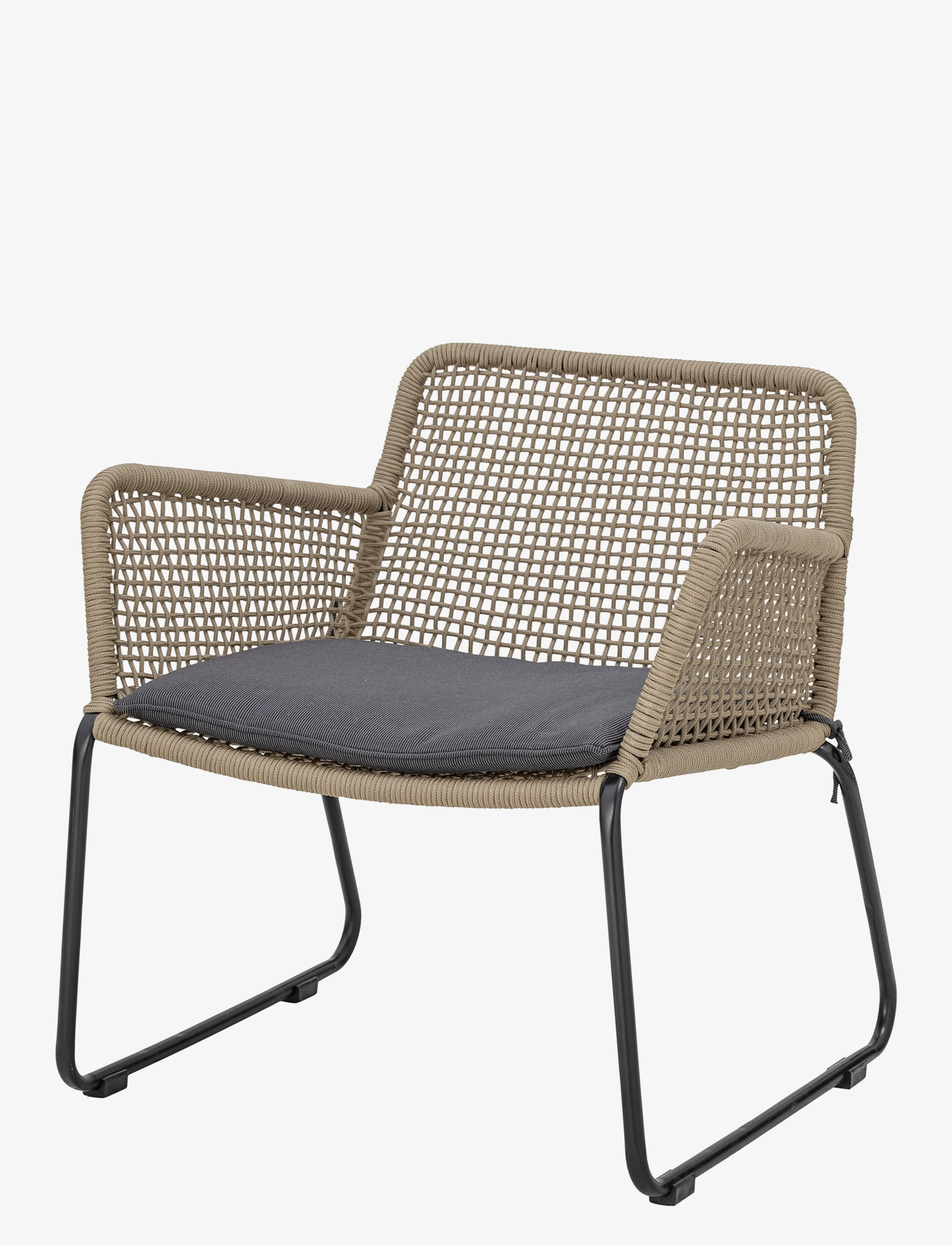 Bloomingville - Mundo Lounge Chair - brown - 1