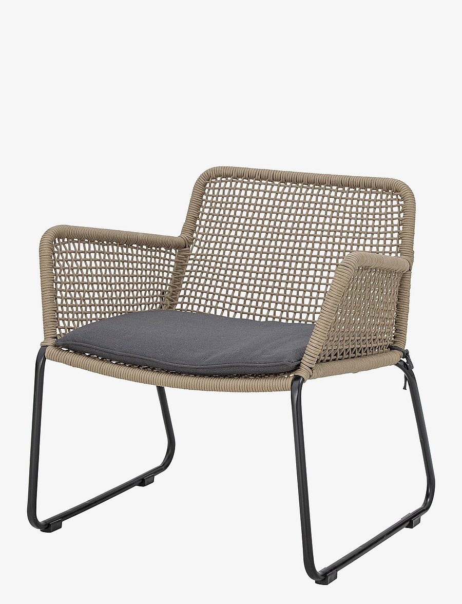 Bloomingville - Mundo Lounge Chair - brown - 1