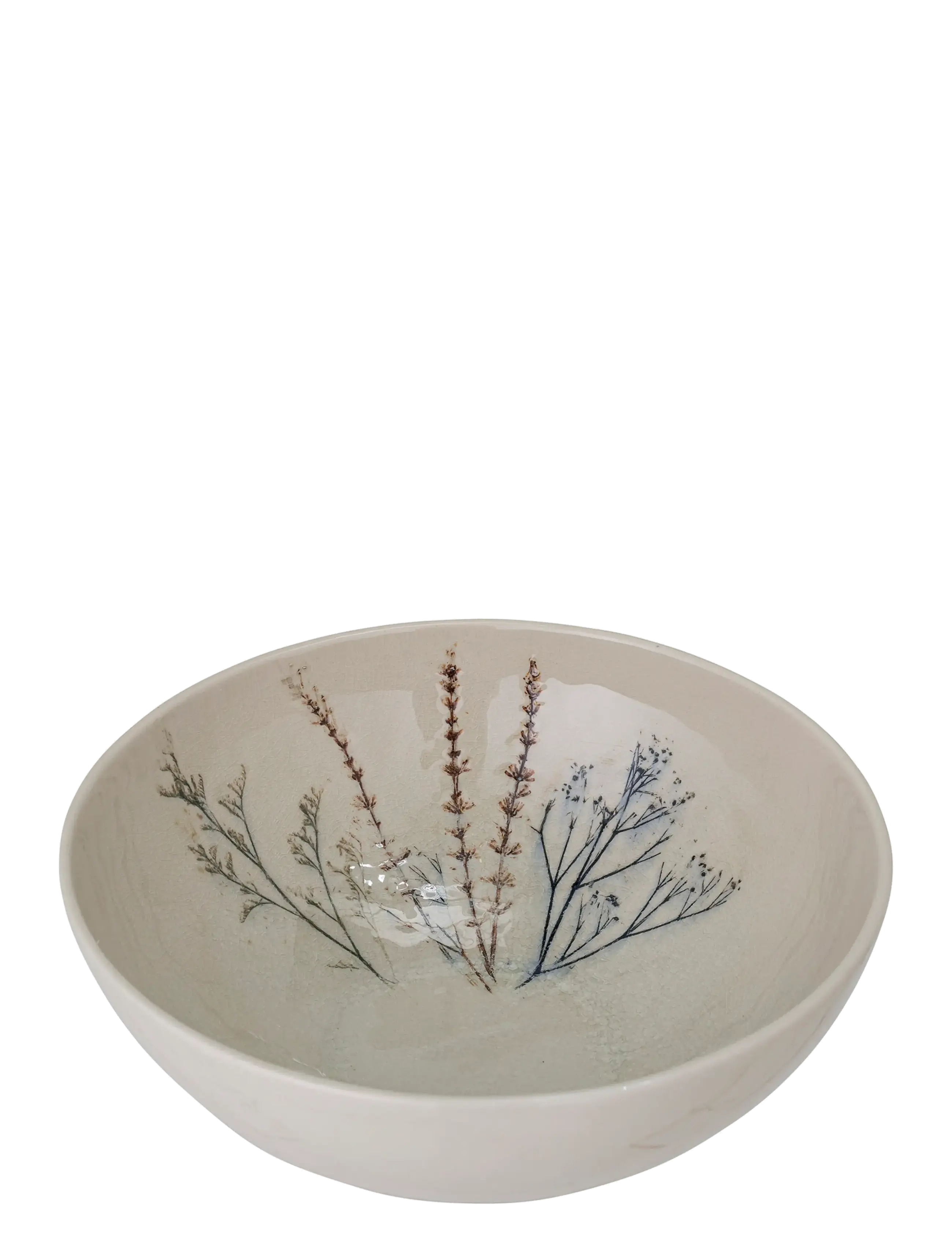 Bloomingville Bea Bowl, Serving Skål, Beige, Str: 350 CL