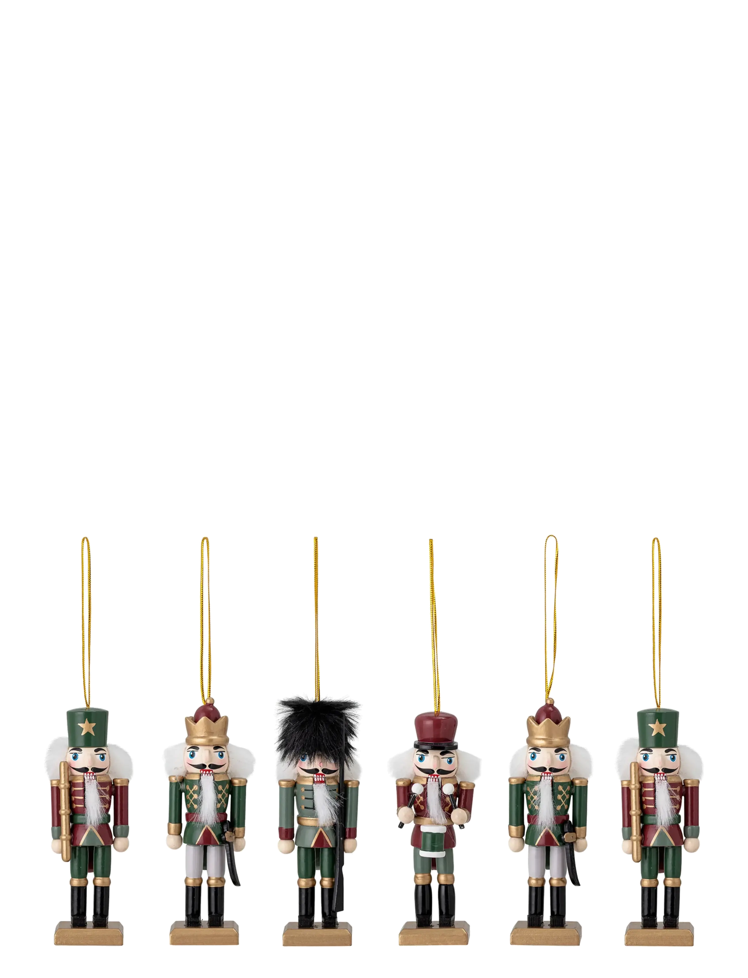 Bloomingville Nikita Ornament - Christmas baubles - GREEN / multi