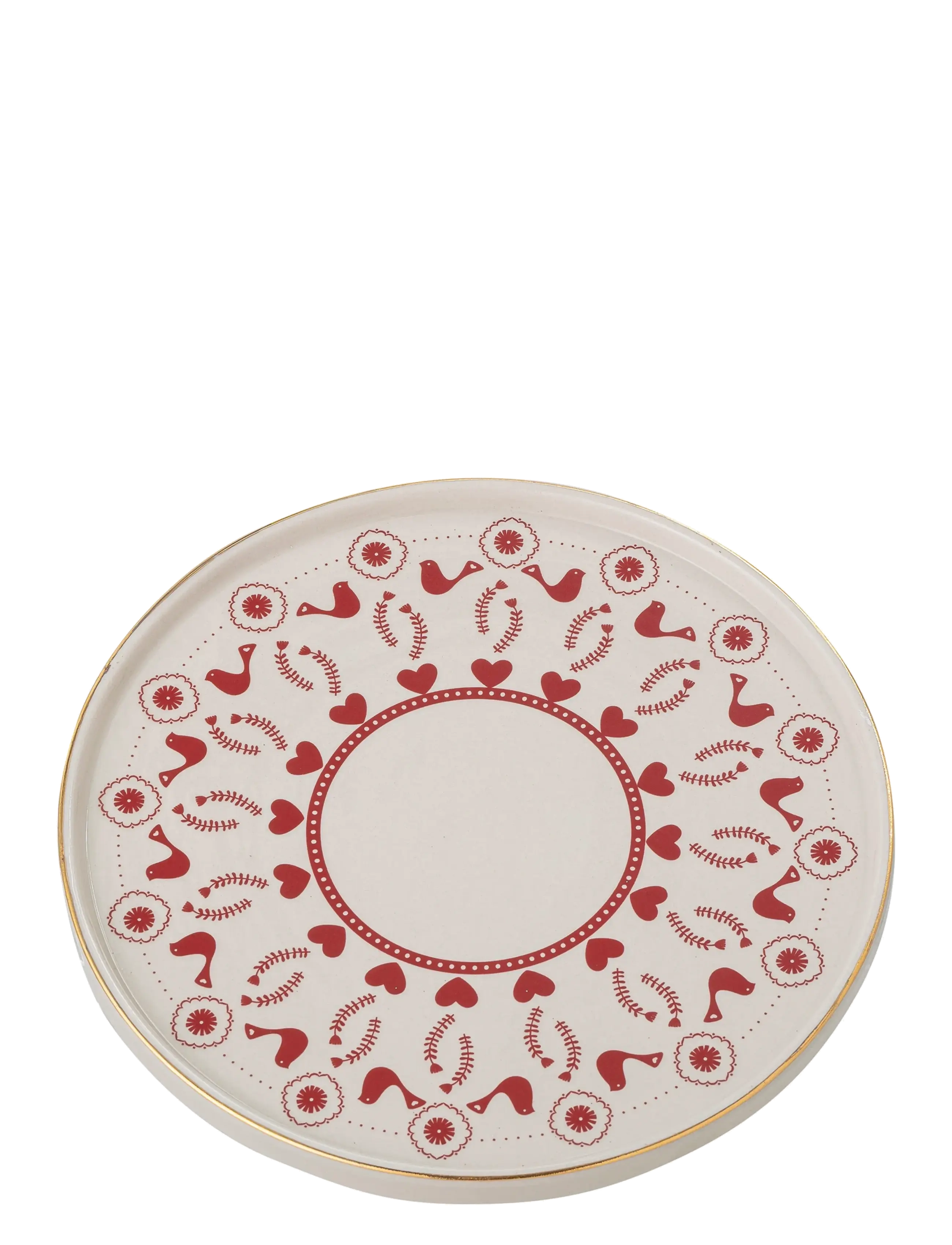 Bloomingville - Jolly Cake Tray - red - 2