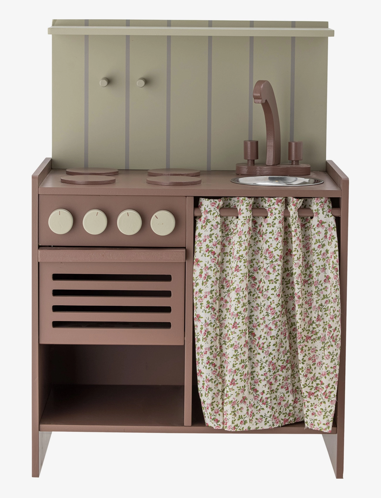 Bloomingville Pippi Mini Stove, 40X26X57.5 cm, Toy Kitchen & Accessories, Braun - Kitchens, Kinder