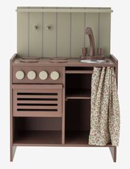 Bloomingville - Pippi Mini Stove - toy kitchens - brown - 1