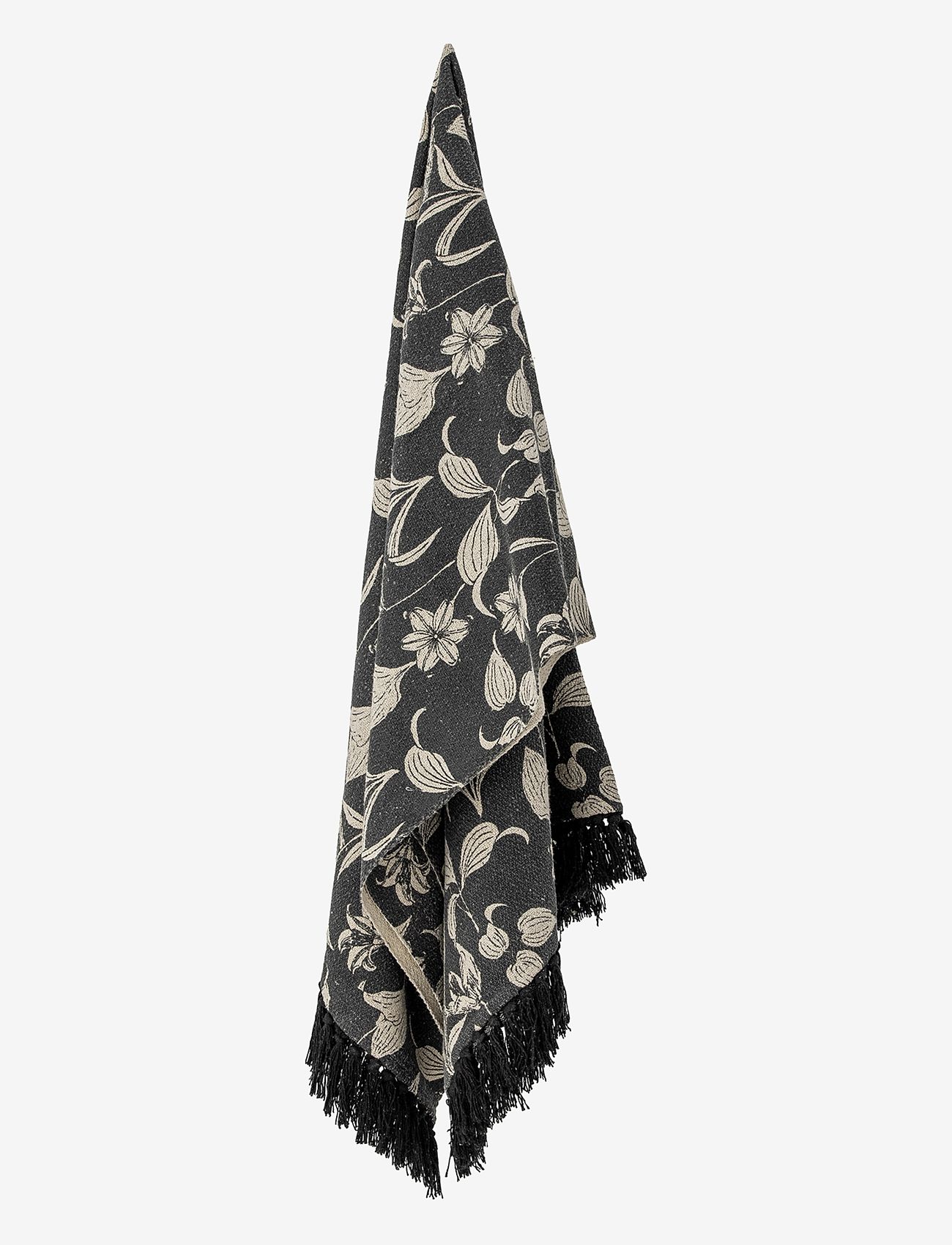 Bloomingville - Mali Throw - lowest prices - black - 1