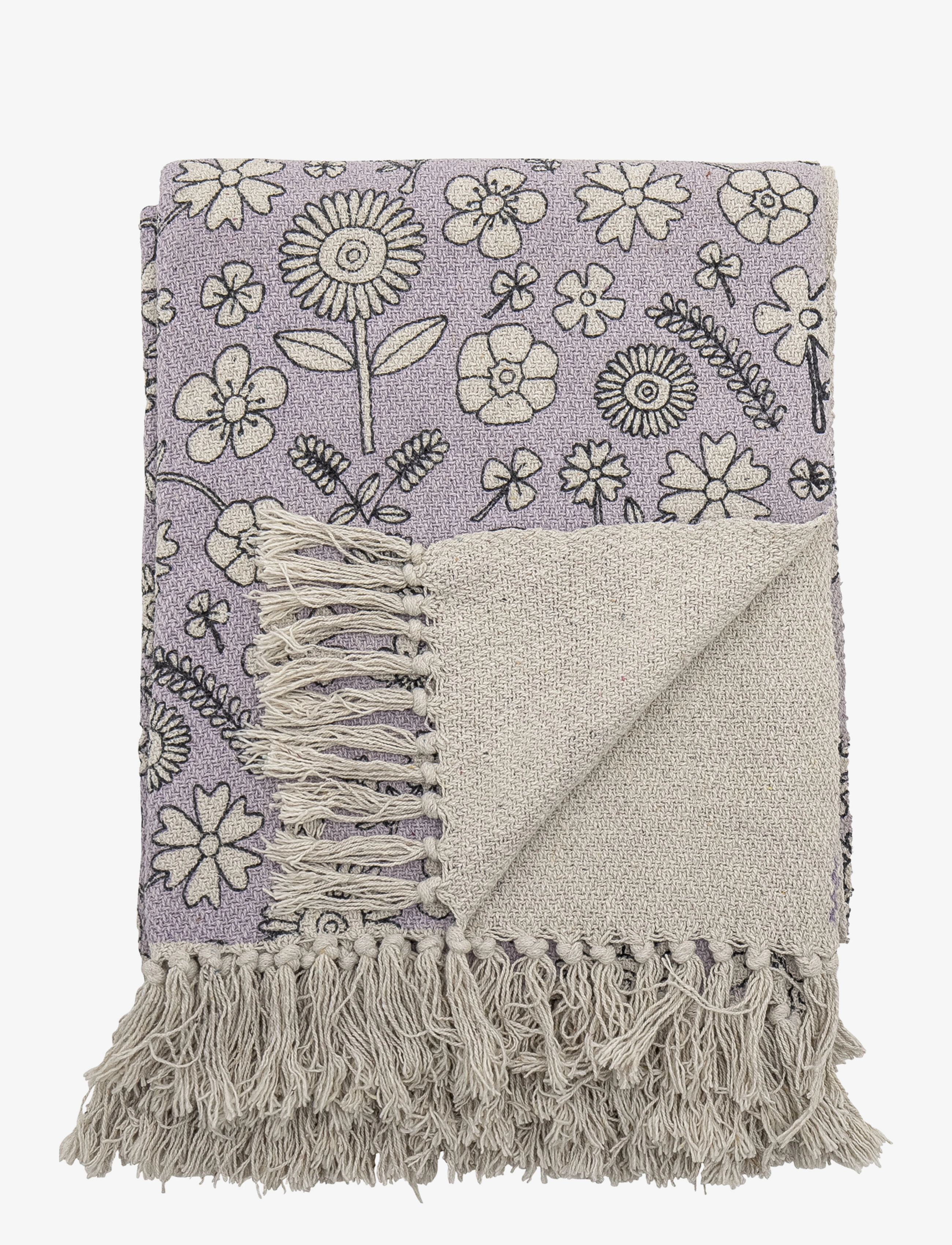 BLOOMINGVILLE Salli Throw Lila - 130X160CM - Unisex