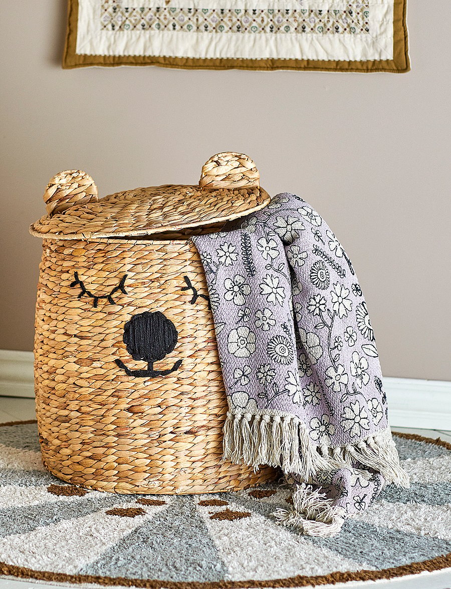 Bloomingville - Salli Throw - die niedrigsten preise - purple - 3
