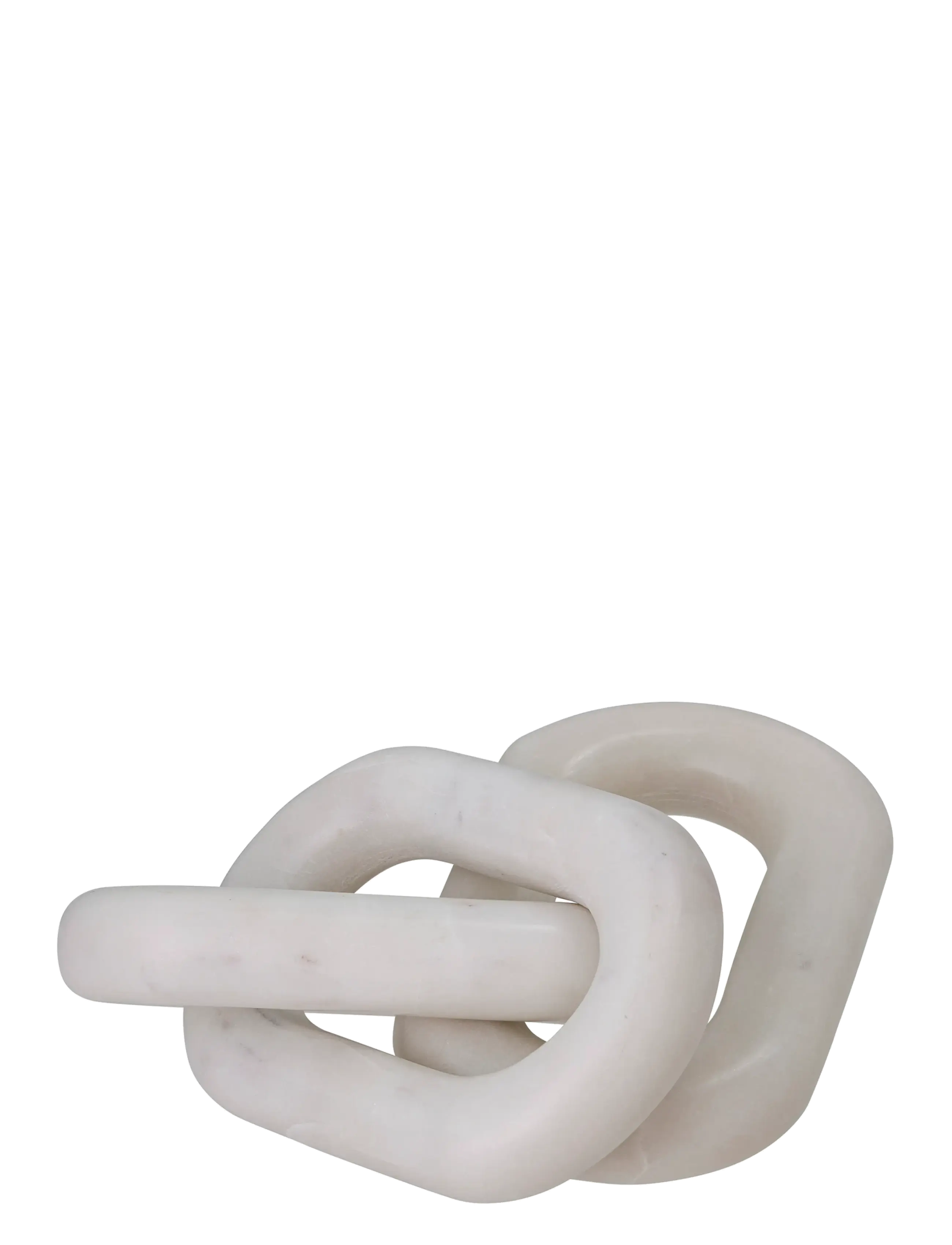 Bloomingville Adee Deco, White, Marble - Dekorativt tilbehør - WHITE / white