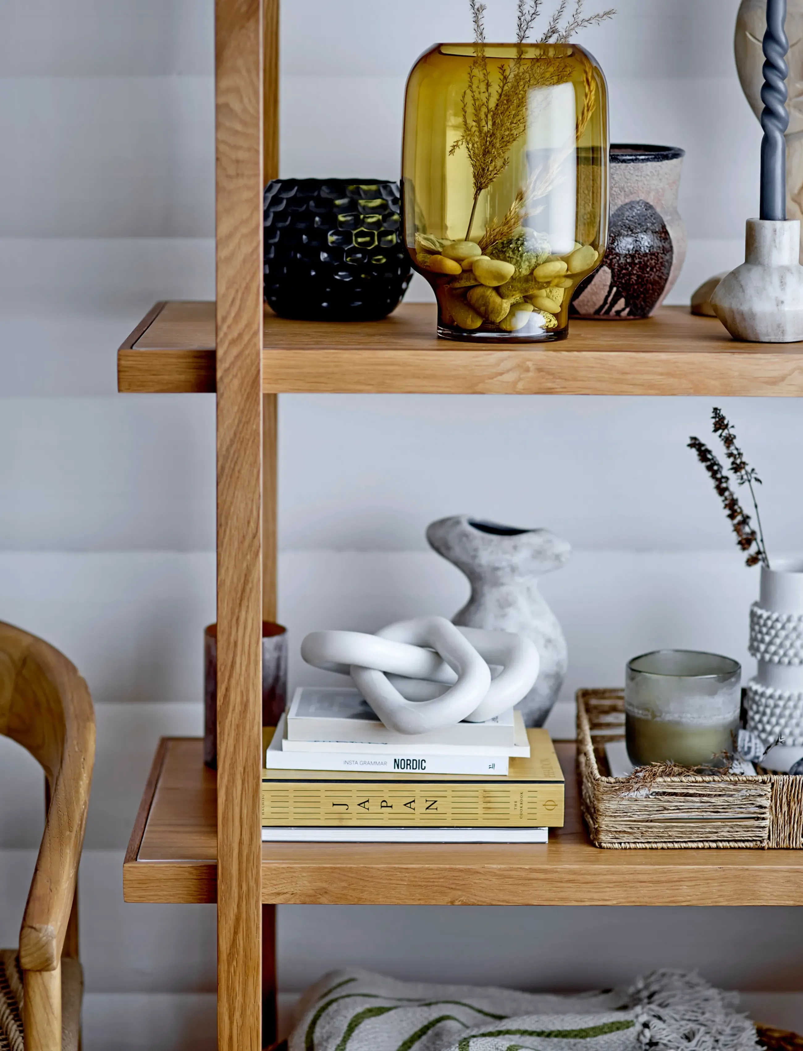 Bloomingville Adee Deco, White, Marble, One Size, Decorative Accessories-details, Weiß - Figures & Sculptures, Homeware