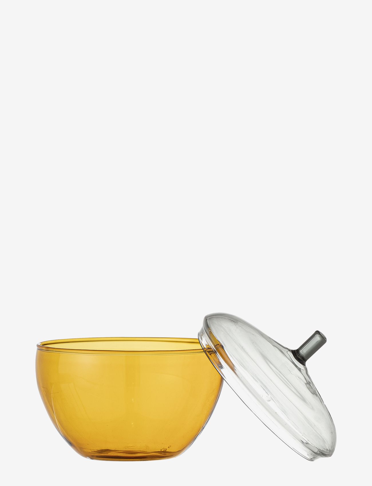 Bloomingville - Danni Jar w/Lid - najniższe ceny - yellow - 1