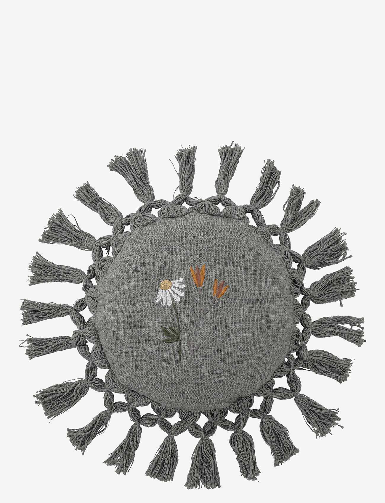 Bloomingville - Elinna Cushion - ilupadjad - green - 1