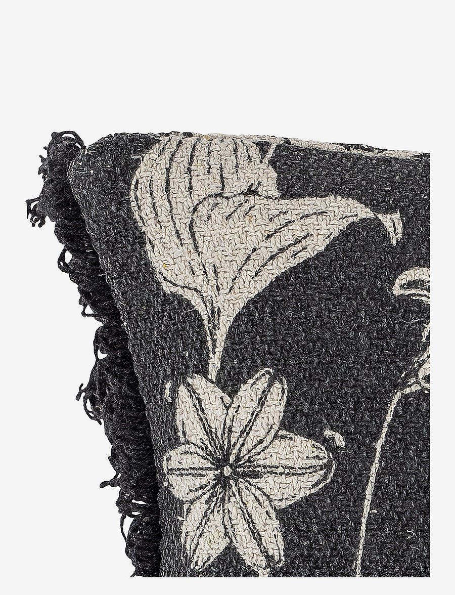 Bloomingville - Mali Cushion - padjad - black - 1