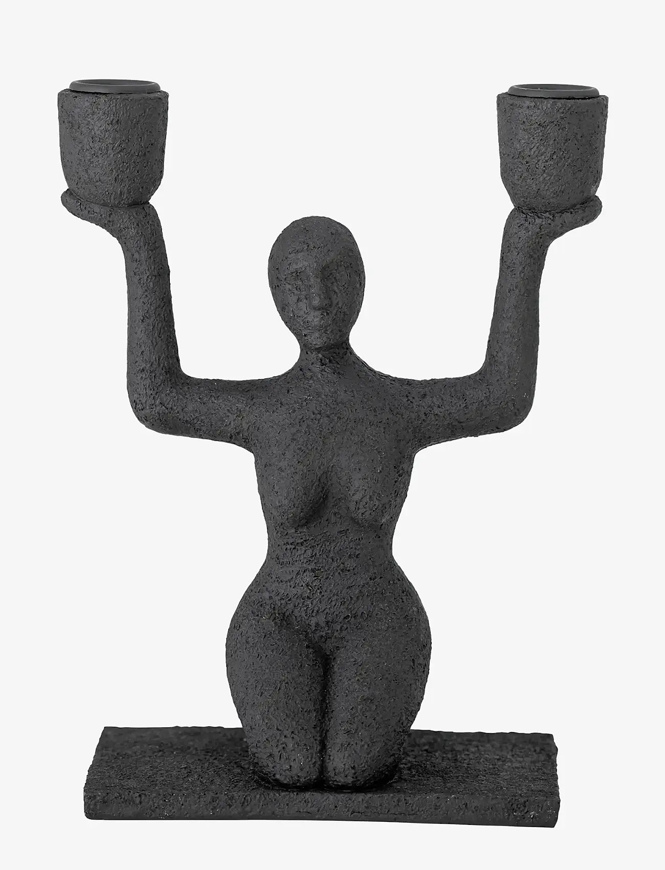 Bloomingville - Lucie Candle Holder - küünlajalad - black - 1